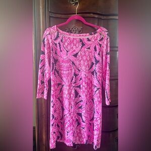 EUC Lilly Pulitzer Coco Safari Sophie Dress size Large